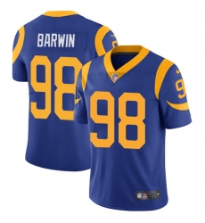 Youth Nike Los Angeles Rams #98 Connor Barwin Royal Blue Alternate Vapor Untouchable Limited Player NFL Jersey