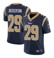 Youth Nike Los Angeles Rams #29 Eric Dickerson Navy Blue Team Color Vapor Untouchable Limited Player NFL Jersey