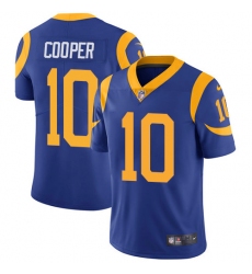 Men's Nike Los Angeles Rams #10 Pharoh Cooper Royal Blue Alternate Vapor Untouchable Limited Player NFL Jersey