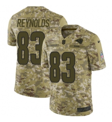 Men's Nike Los Angeles Rams #83 Josh Reynolds Limited Camo 2018 Salute to Service NFL Jersey