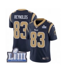 Men's Nike Los Angeles Rams #83 Josh Reynolds Navy Blue Team Color Vapor Untouchable Limited Player Super Bowl LIII Bound NFL Jersey
