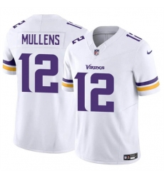 Men's Minnesota Vikings #12 Nick Mullens White 2023 F.U.S.E. Vapor Untouchable Limited Football Stitched Jersey