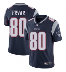 Youth Nike New England Patriots #80 Irving Fryar Navy Blue Team Color Vapor Untouchable Limited Player NFL Jersey