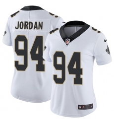 Women's Nike New Orleans Saints #94 Cameron Jordan Elite White NFL Jersey Women's Nike New Orleans Saints #94 Cameron Jordan Elite White NFL Jersey