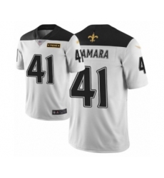 Women's New Orleans Saints #41 Alvin Kamara Limited White City Edition Football Jersey