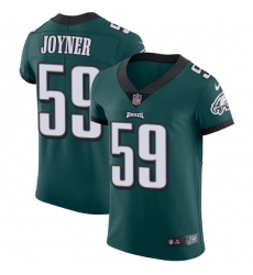 Men's Nike Philadelphia Eagles #59 Seth Joyner Midnight Green Team Color Vapor Untouchable Elite Player NFL Jersey