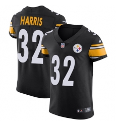 Men's Nike Pittsburgh Steelers #32 Franco Harris Black Team Color Vapor Untouchable Elite Player NFL Jersey