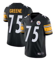 Youth Nike Pittsburgh Steelers #75 Joe Greene Black Team Color Vapor Untouchable Limited Player NFL Jersey