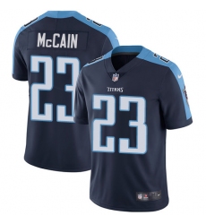 Men's Nike Tennessee Titans #23 Brice McCain Navy Blue Alternate Vapor Untouchable Limited Player NFL Jersey