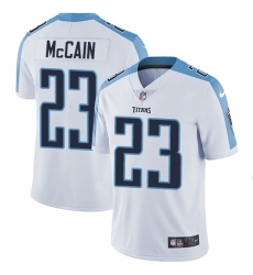 Youth Nike Tennessee Titans #23 Brice McCain Elite White NFL Jersey