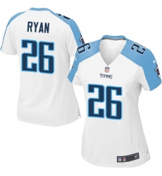 Women's Nike Tennessee Titans #26 Logan Ryan Game White NFL Jersey