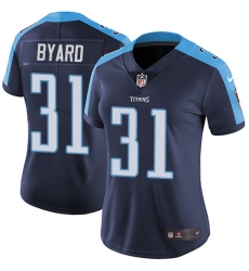 Women's Nike Tennessee Titans #31 Kevin Byard Elite Navy Blue Alternate NFL Jersey