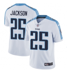 Youth Nike Tennessee Titans #25 Adoree' Jackson Elite White NFL Jersey