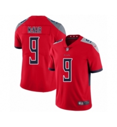 Men's Tennessee Titans #9 Steve McNair Limited Red Inverted Legend Football Jersey