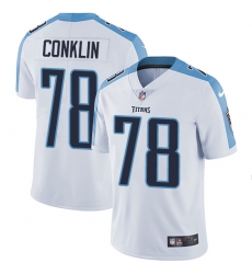 Youth Nike Tennessee Titans #78 Jack Conklin Elite White NFL Jersey