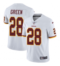 Men's Nike Washington Redskins #28 Darrell Green White Vapor Untouchable Limited Player NFL Jersey