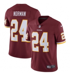 Youth Nike Washington Redskins #24 Josh Norman Elite Burgundy Red Team Color NFL Jersey