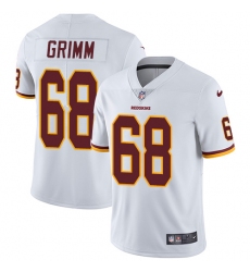 Youth Nike Washington Redskins #68 Russ Grimm Elite White NFL Jersey
