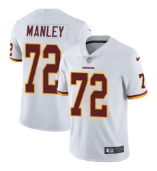Youth Nike Washington Redskins #72 Dexter Manley White Vapor Untouchable Limited Player NFL Jersey