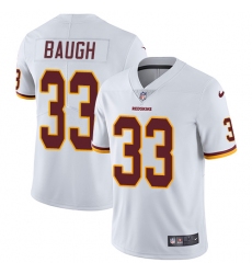 Youth Nike Washington Redskins #33 Sammy Baugh Elite White NFL Jersey
