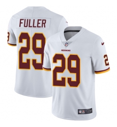 Youth Nike Washington Redskins #29 Kendall Fuller Elite White NFL Jersey