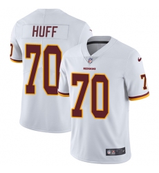 Youth Nike Washington Redskins #70 Sam Huff Elite White NFL Jersey