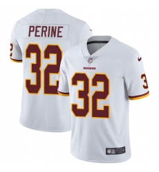 Youth Nike Washington Redskins #32 Samaje Perine Elite White NFL Jersey