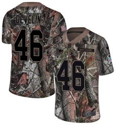 Youth Nike New England Patriots #46 James Develin Camo Untouchable Limited NFL Jersey
