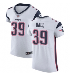 Men's Nike New England Patriots #39 Montee Ball White Vapor Untouchable Elite Player NFL Jersey