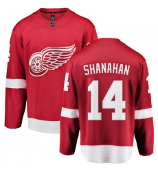 Men's Detroit Red Wings #14 Brendan Shanahan Fanatics Branded Red Home Breakaway NHL Jersey