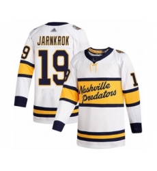 Youth Nashville Predators #19 Calle Jarnkrok Authentic White 2020 Winter Classic Hockey Jersey