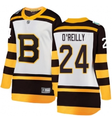Women's Boston Bruins #24 Terry O'Reilly White 2019 Winter Classic Fanatics Branded Breakaway NHL Jersey