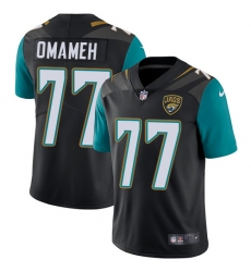 Men's Nike Jacksonville Jaguars #77 Patrick Omameh Black Alternate Vapor Untouchable Limited Player NFL Jersey