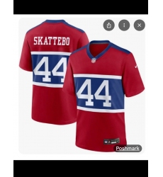 Men's New York Giants #44 Cam Skattebo Century Red Alternate Vapor Limited Football Stitched Jersey