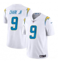 Men's Los Angeles Chargers #9 DJ Chark Jr White 2024 Vapor Limited Football Stitched Jersey