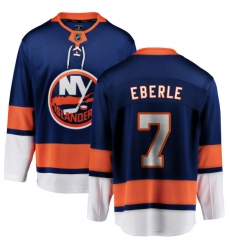 Youth New York Islanders #7 Jordan Eberle Fanatics Branded Royal Blue Home Breakaway NHL Jersey
