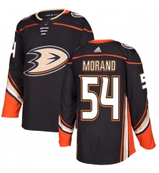 Youth Adidas Anaheim Ducks #54 Antoine Morand Premier Black Home NHL Jersey