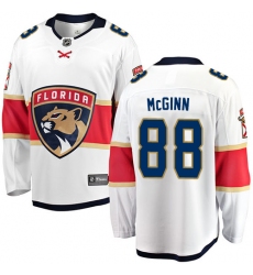 Men's Florida Panthers #88 Jamie McGinn Fanatics Branded White Away Breakaway NHL Jersey