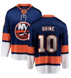 Men's New York Islanders #10 Alan Quine Fanatics Branded Royal Blue Home Breakaway NHL Jersey