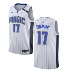 Women's Nike Orlando Magic #17 Jonathon Simmons Authentic NBA Jersey - Association Edition