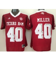 Texas A&M Aggies 40 Von Miller Red College Jersey