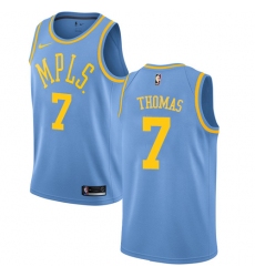 Youth Nike Los Angeles Lakers #7 Isaiah Thomas Swingman Blue Hardwood Classics NBA Jersey