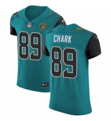 Men's Nike Jacksonville Jaguars #89 DJ Chark Teal Green Team Color Vapor Untouchable Elite Player NFL Jersey