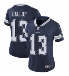 Women's Nike Dallas Cowboys #13 Michael Gallup Navy Blue Team Color Vapor Untouchable Elite Player NFL Jersey Women's Nike Dallas Cowboys #13 Michael Gallup Navy Blue Team Color Vapor Untouchable Elite Player NFL Jersey