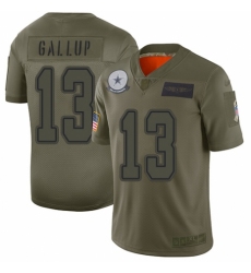 Youth Dallas Cowboys #13 Michael Gallup Limited Camo 2019 Salute to Service Football Jersey Youth Dallas Cowboys #13 Michael Gallup Limited Camo 2019 Salute to Service Football Jersey