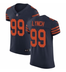 Men's Nike Chicago Bears #99 Aaron Lynch Navy Blue Alternate Vapor Untouchable Elite Player NFL Jersey