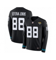 Men's Nike Jacksonville Jaguars #88 Austin Seferian-Jenkins Limited Black Therma Long Sleeve NFL Jersey