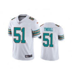 Men's Miami Dolphins #51 Channing Tindall White Color Rush Limited Stitched Football Jersey