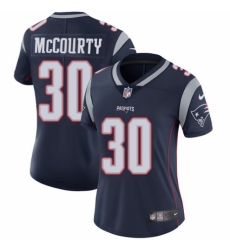 Women's Nike New England Patriots #30 Jason McCourty Navy Blue Team Color Vapor Untouchable Limited Player NFL Jersey