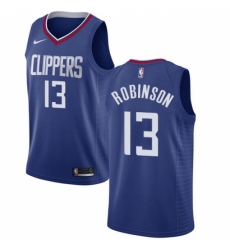 Women's Nike Los Angeles Clippers #13 Jerome Robinson Swingman Blue NBA Jersey - Icon Edition